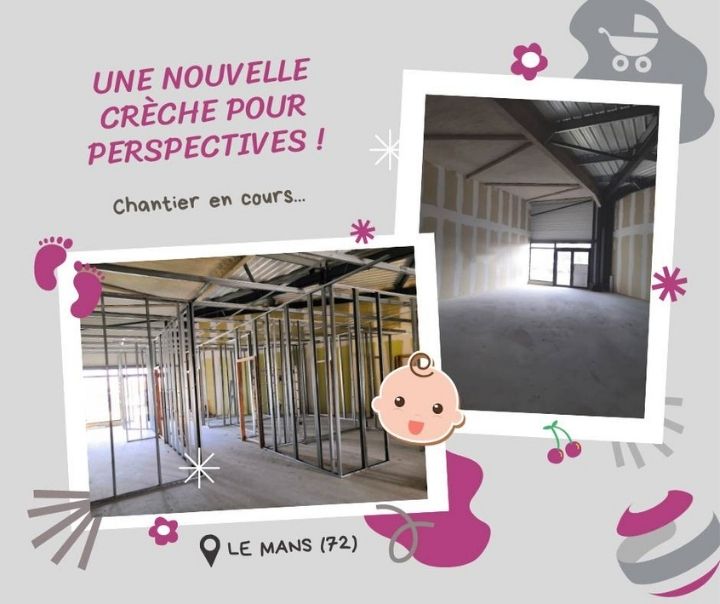 Création d'une crèche en cours au Mans