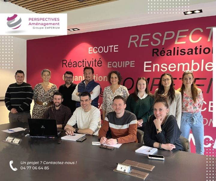 Equipe Perspectives Aménagement réunion