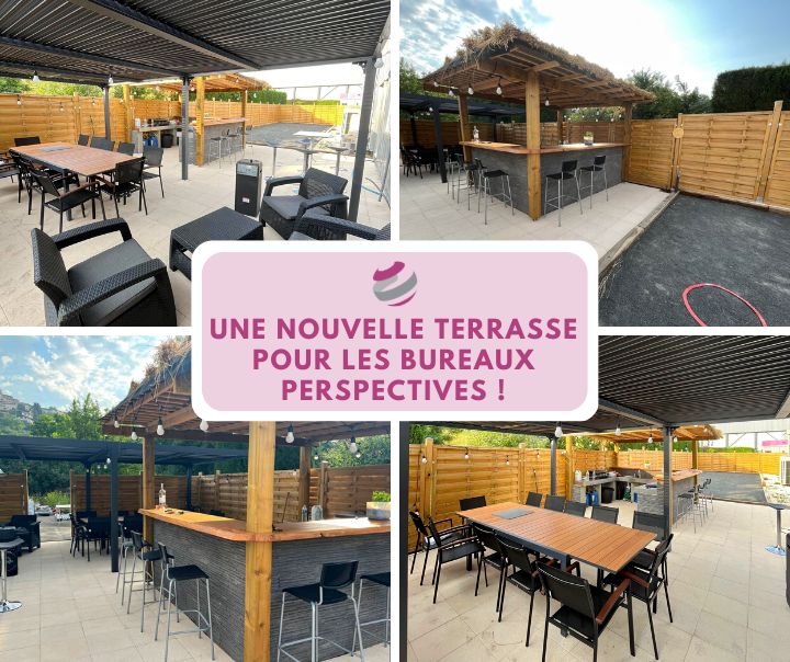 Perspectives inaugure sa terrasse d'été 