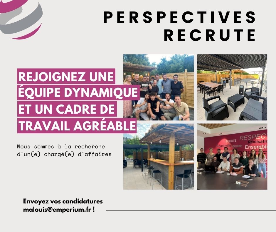 Perspectives recrute un(e) chargé(e) d'affaires