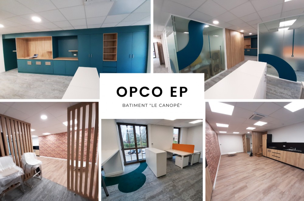 Aménagement bureaux OPCO EP